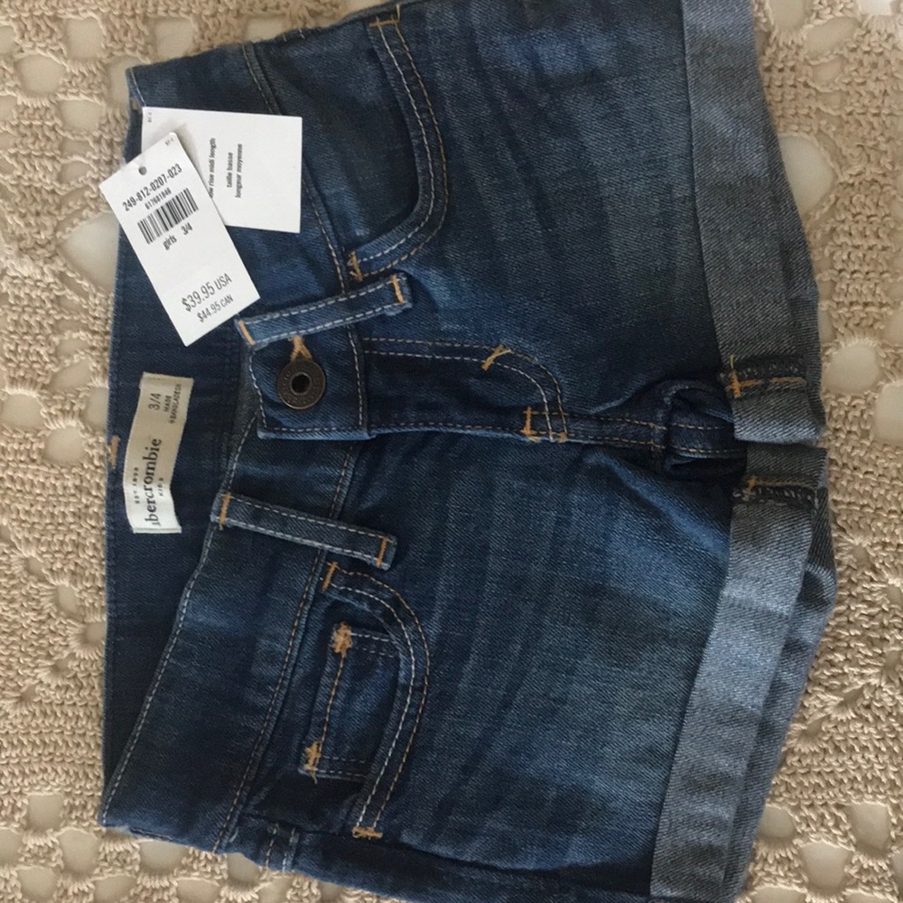 Abercrombie kids Jean shorts